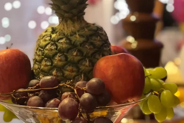 La Collina Ricevimenti Sestu - Catering e Servizio Bar - Sweet Table con Cascata di Cioccolato, Frutta e Dolci