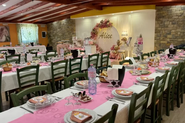 La Collina Ricevimenti Sestu - Organizzazione Eventi - Servizio Allestimenti personalizzati per la Cresima